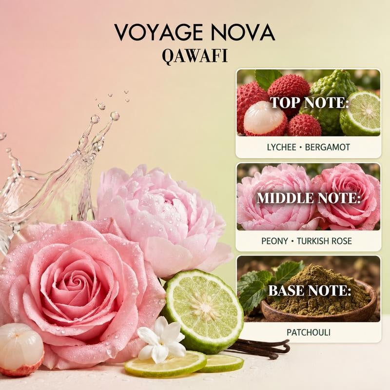 Voyage Nova | Rosey Fruity Floral